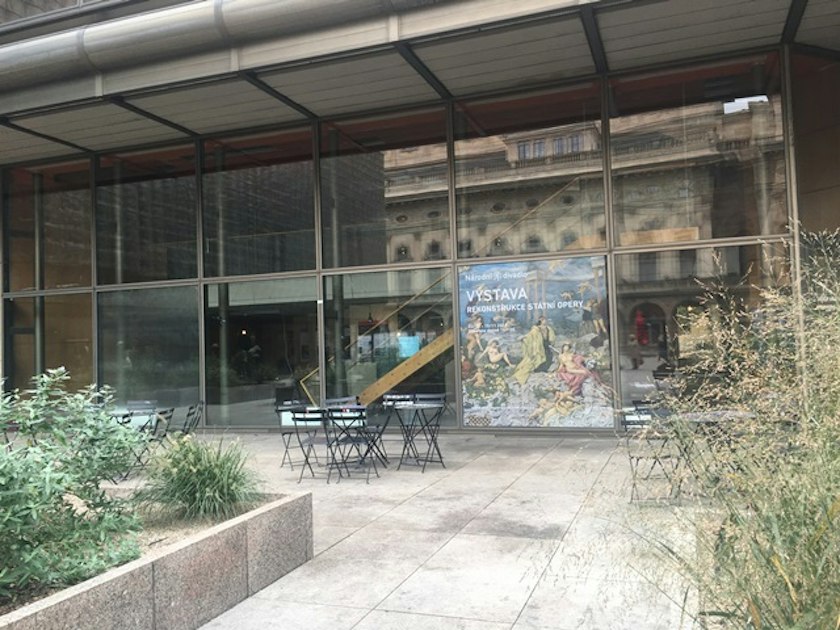 The exhibiton on the reconstruction of the State opera - National Theatre