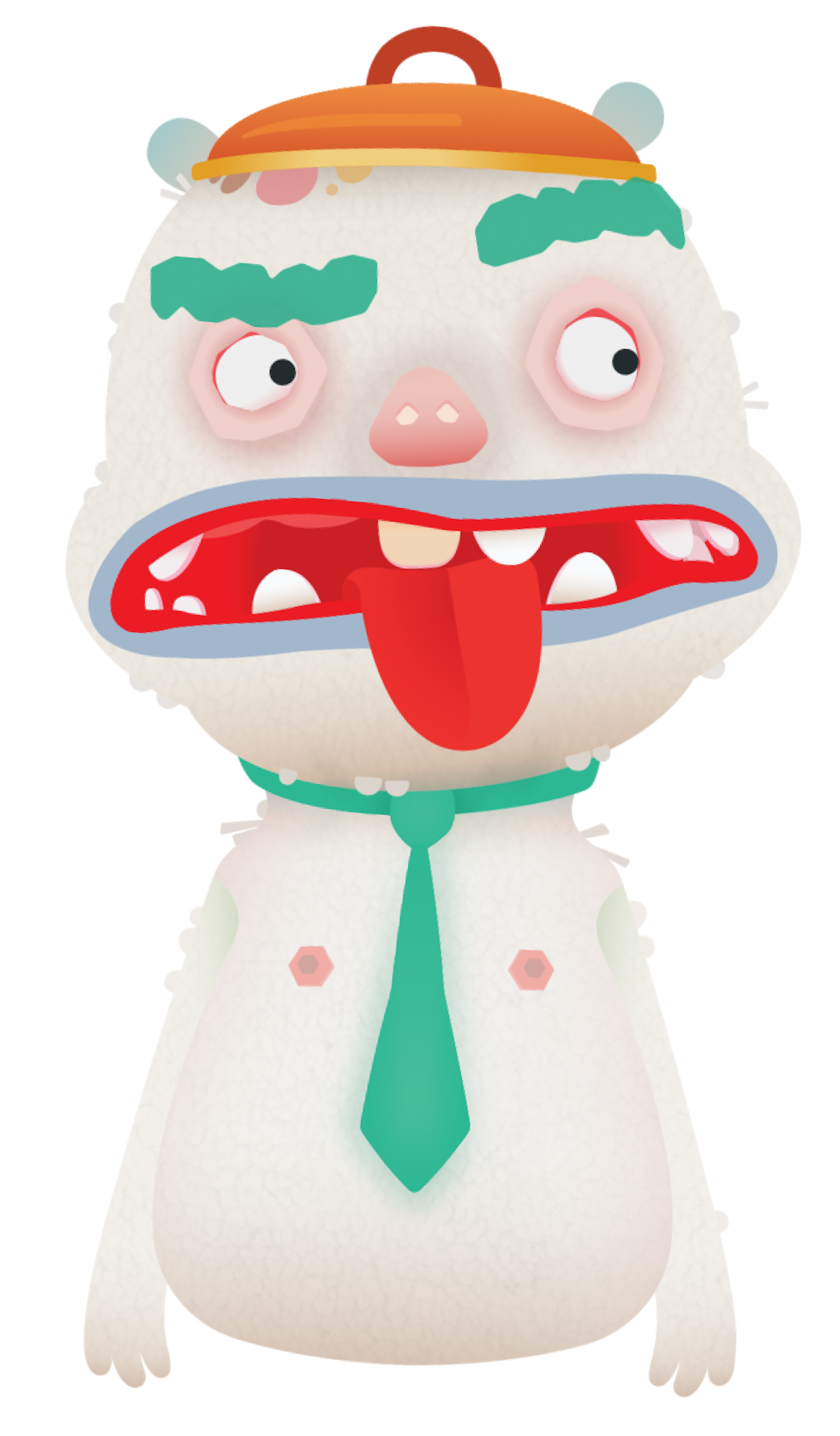 This is an image of one of the fantasy characters from the Toca Kitchen monsters app