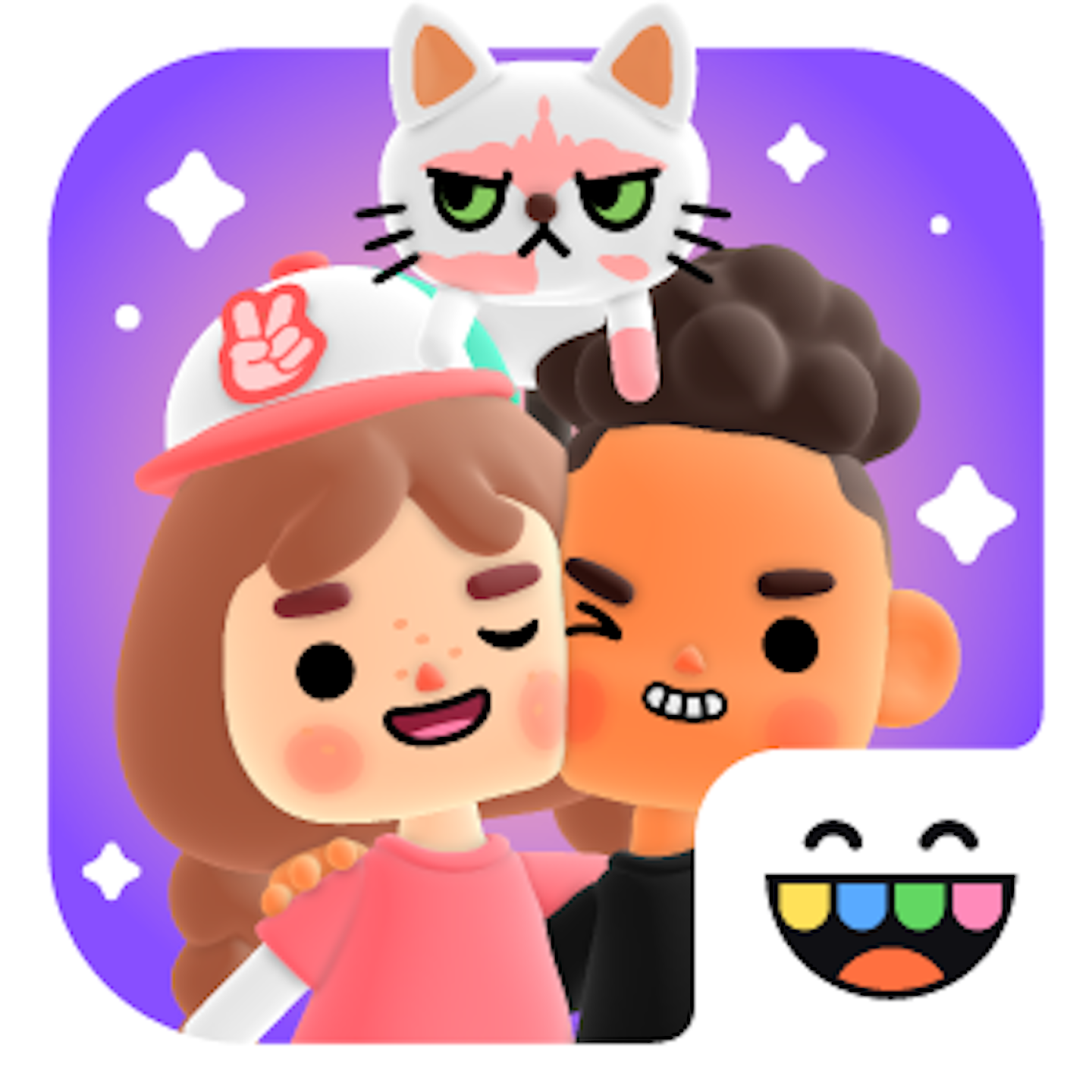 This is the app icon for the Toca Boca Days game