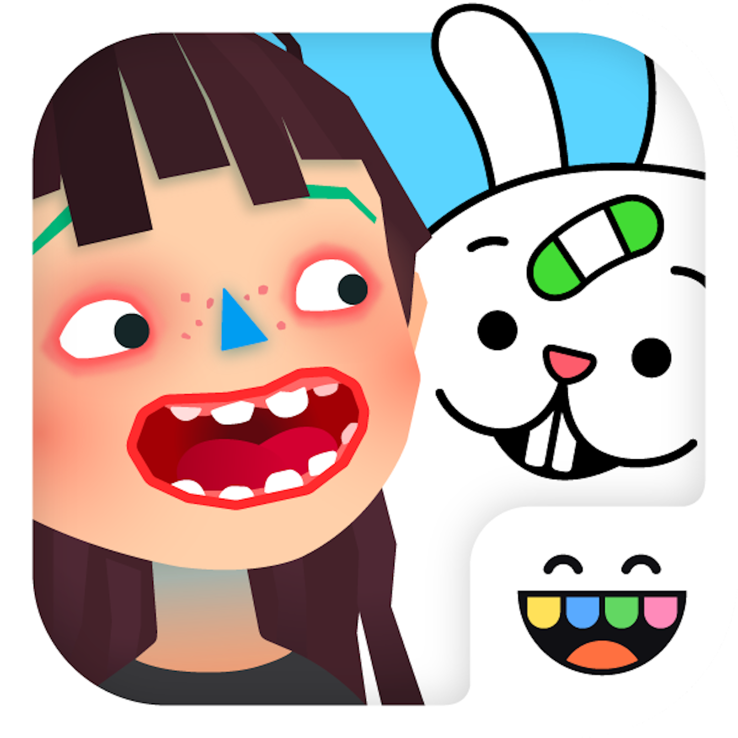 This is the app icon for the Toca Boca Jr app