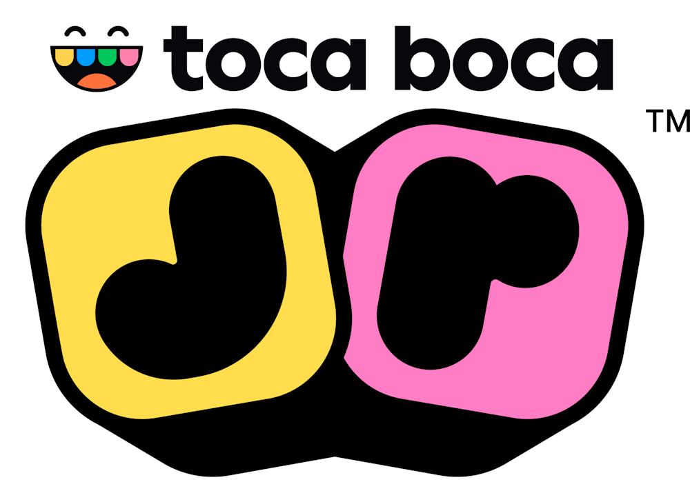 This is an image of the Toca Boca Jr logo