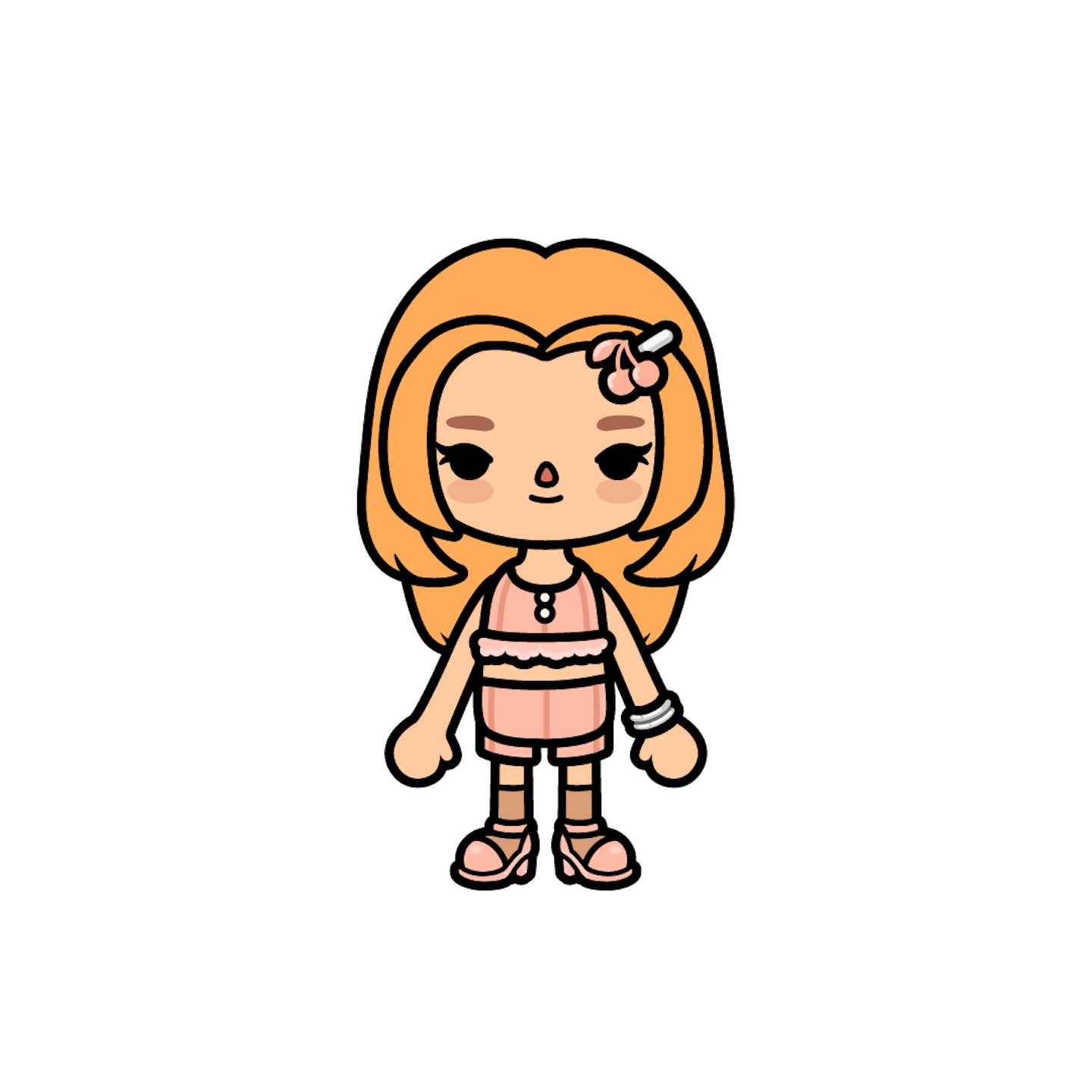 This is Megan from KATSEYE's stage outfit
