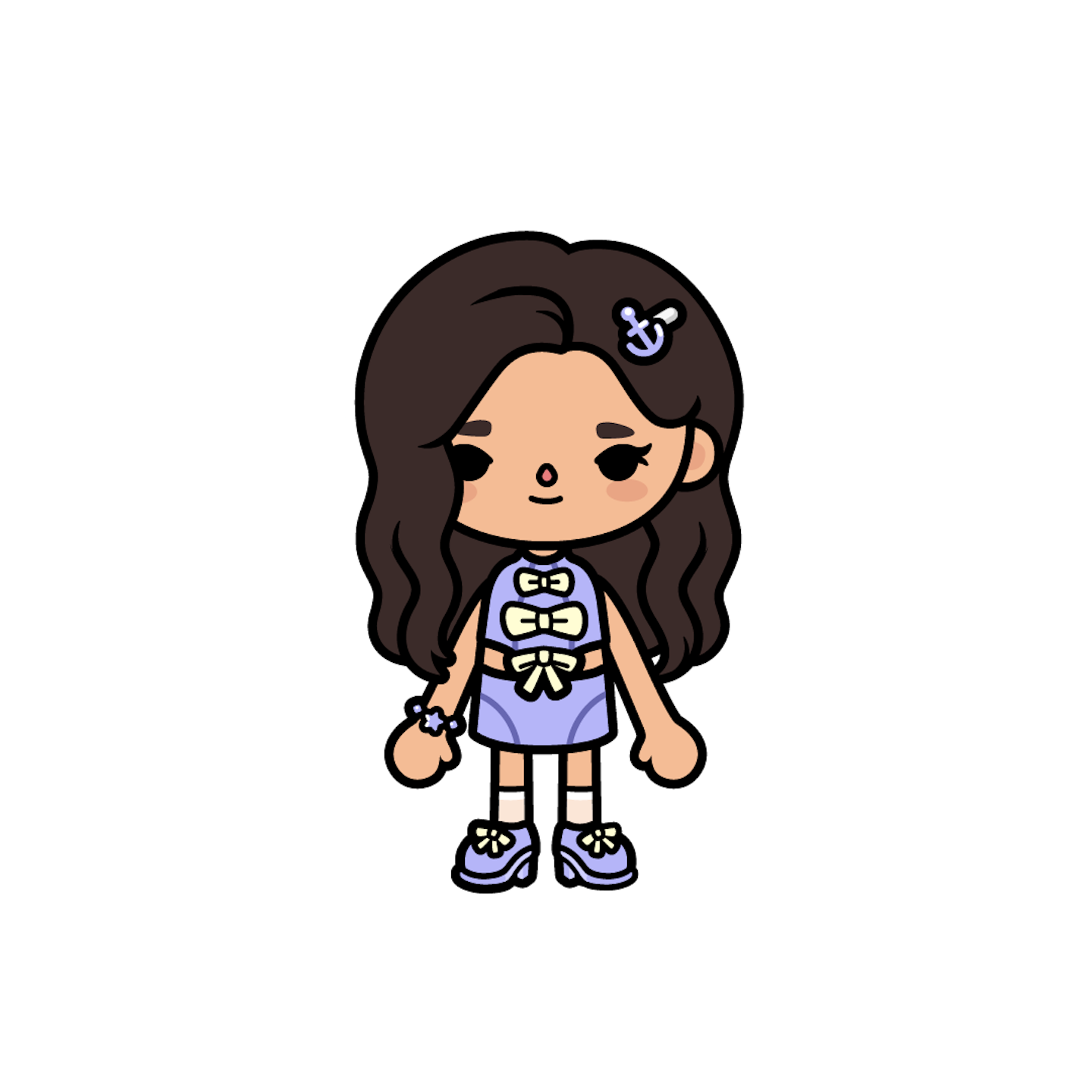 This is Sophia from KATSEYE's stage outfit