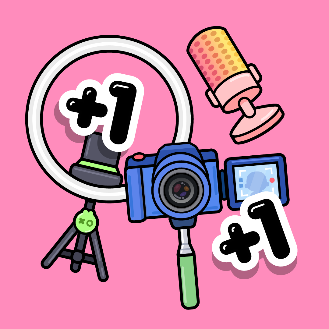 This is the icon showing the Creator Content section