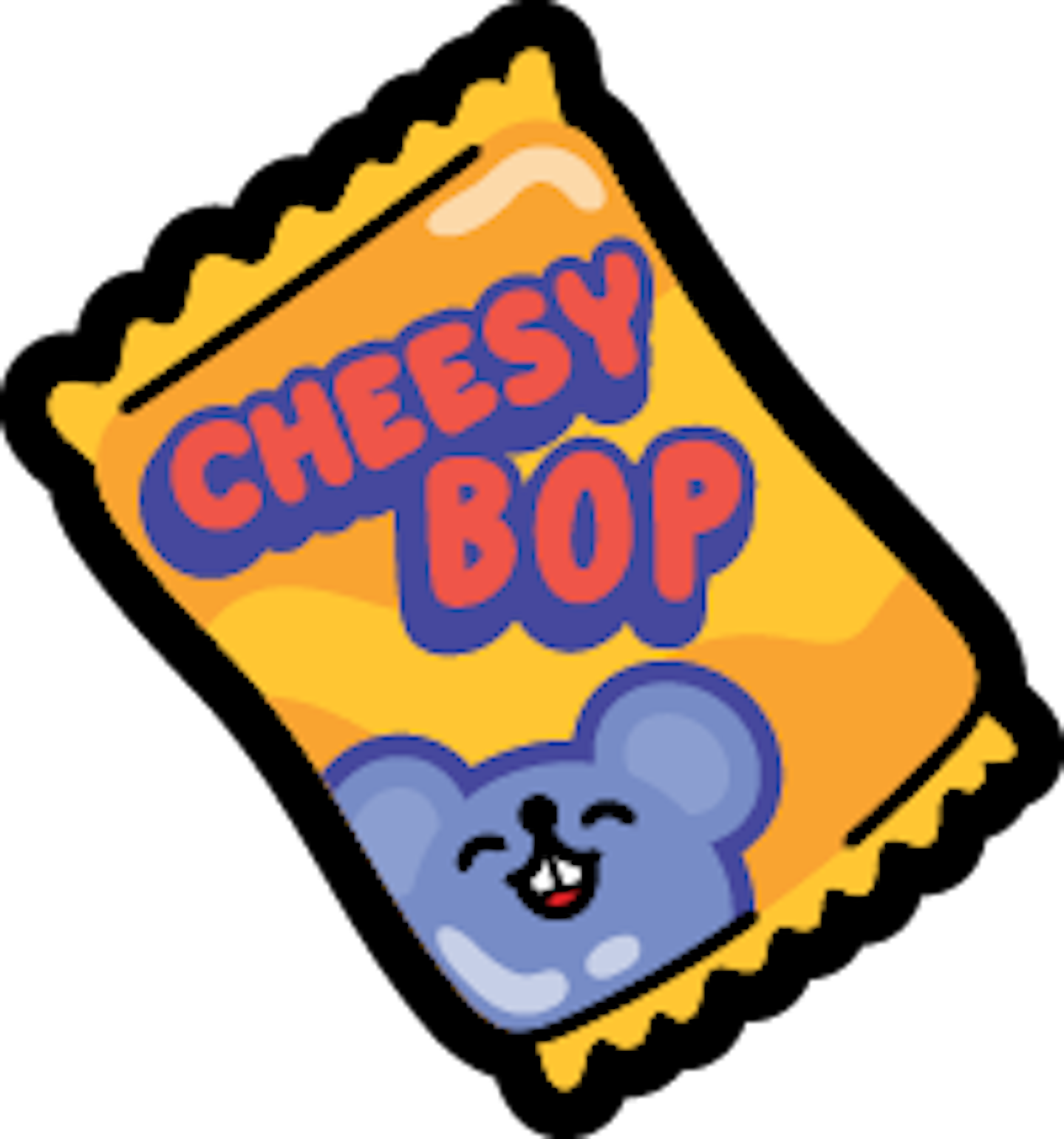 A bag of cheesy bop