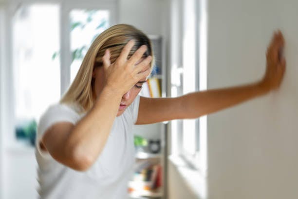 Woman with Tinnitus