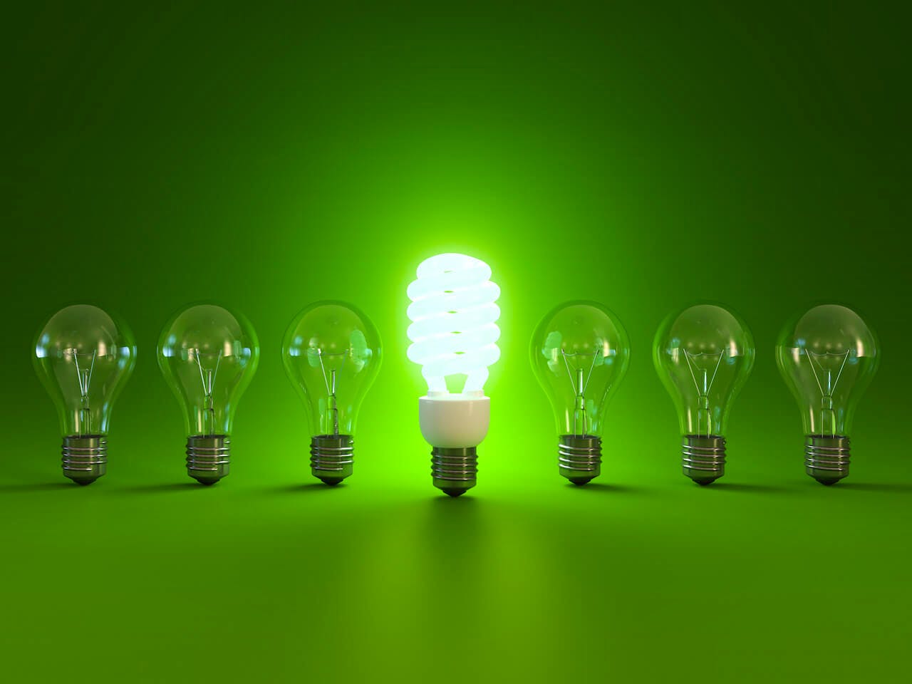 Energy-efficient light bulbs help save you money on your energy bill.