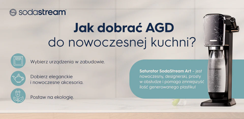 Jak dobrać AGD do nowoczesnej kuchni? - infografika
