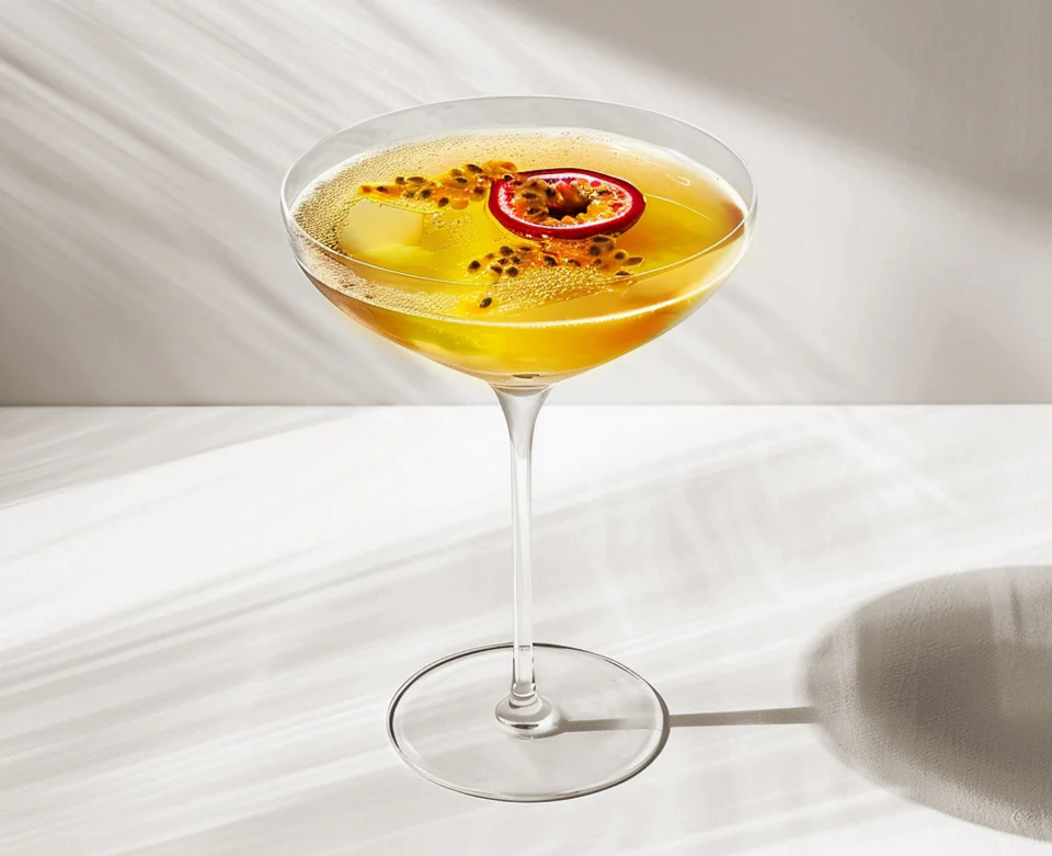 Pornstar martini w kieliszku - zdjęcie