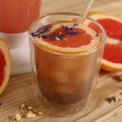 Drink espresso romano z grejpfrutem