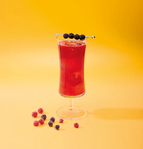 przepis na drink bezalkoholowy „Aksamitna jagoda”