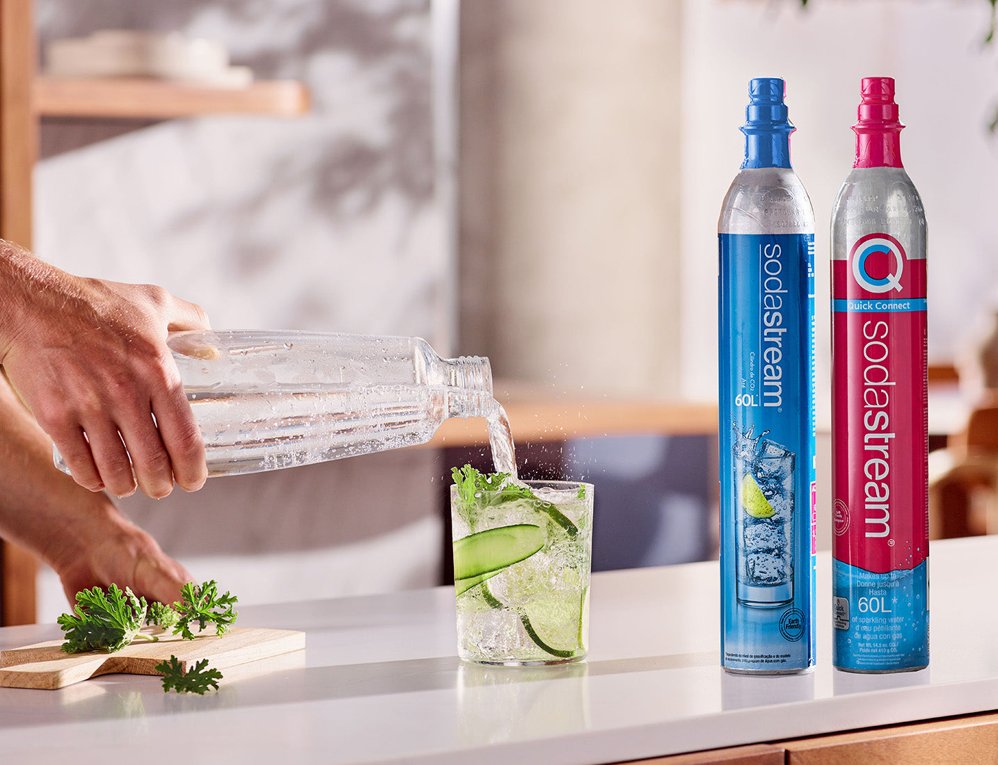 SodaStream CO2 Nabój – Wygodna wymiana cylindra z gazem