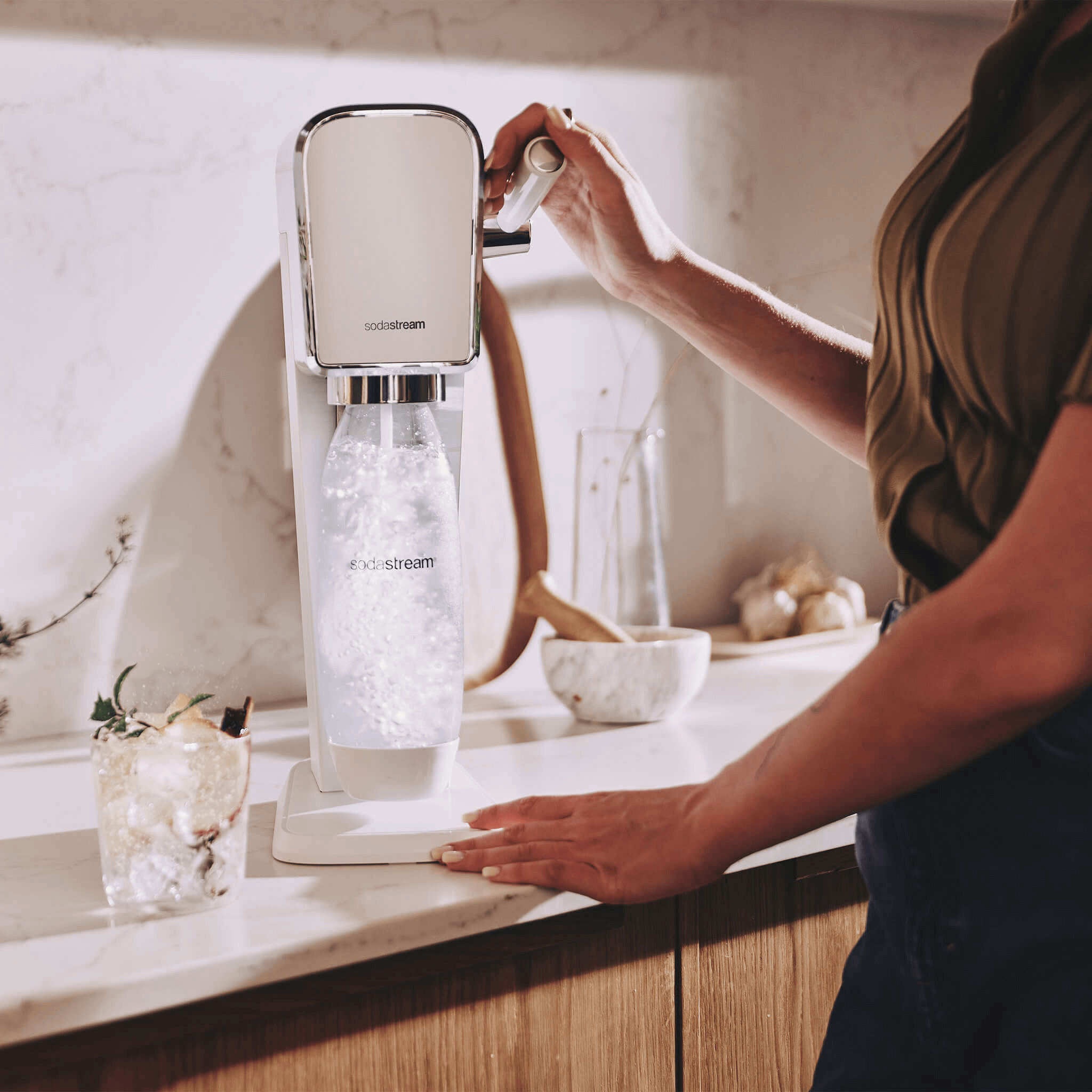 sodastream ART Bialy saturator