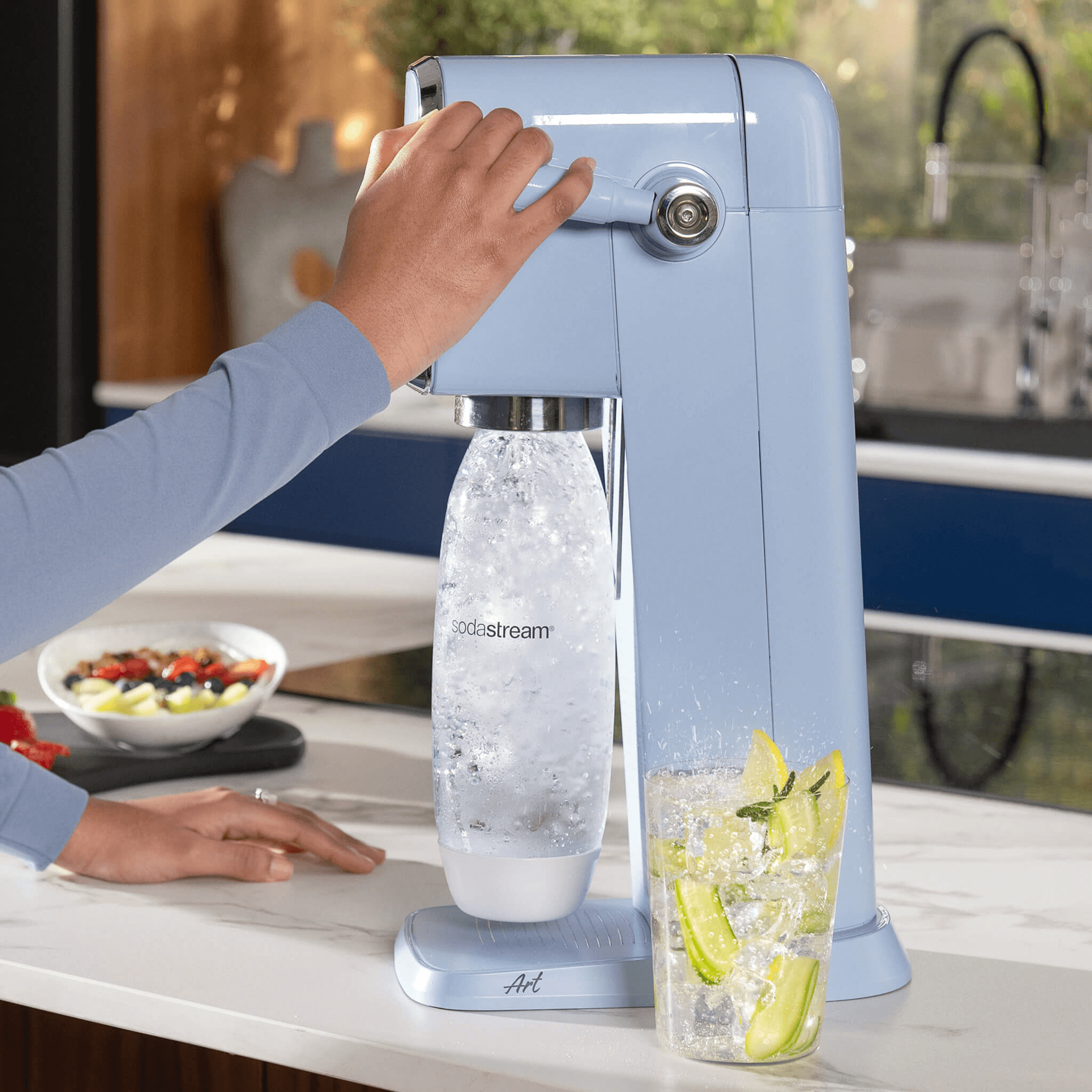 sodastream ART Mglisty niebieski saturatory