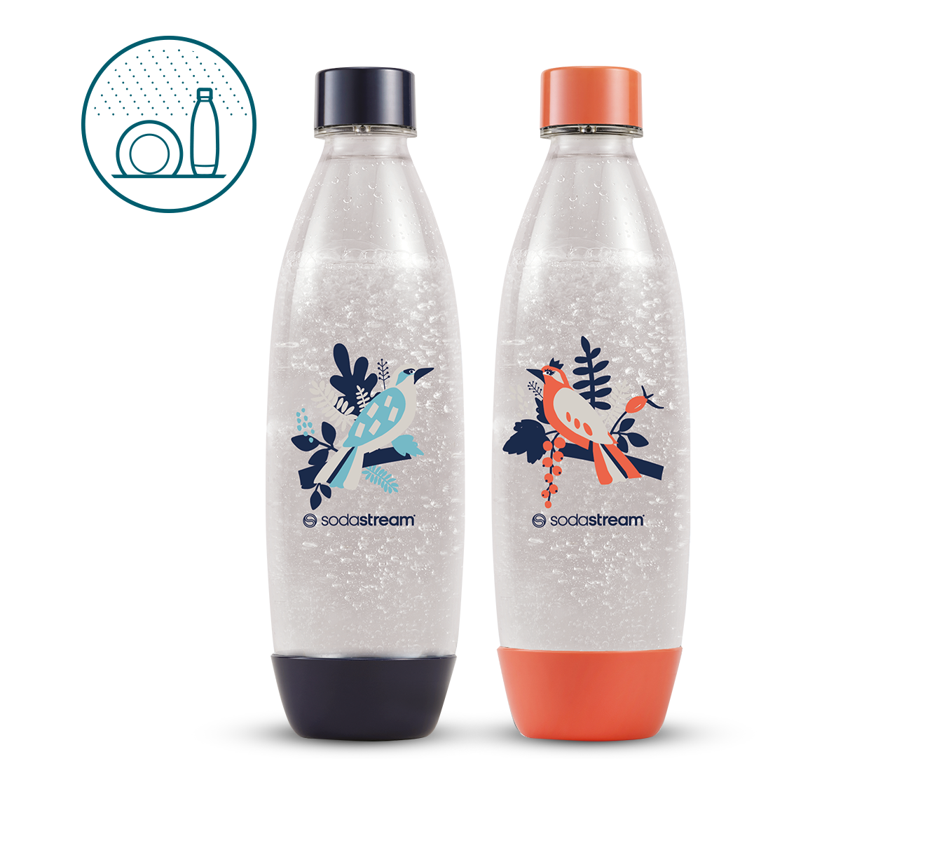 1 Litrowe butelki Fuse - Free Birds Dwupak