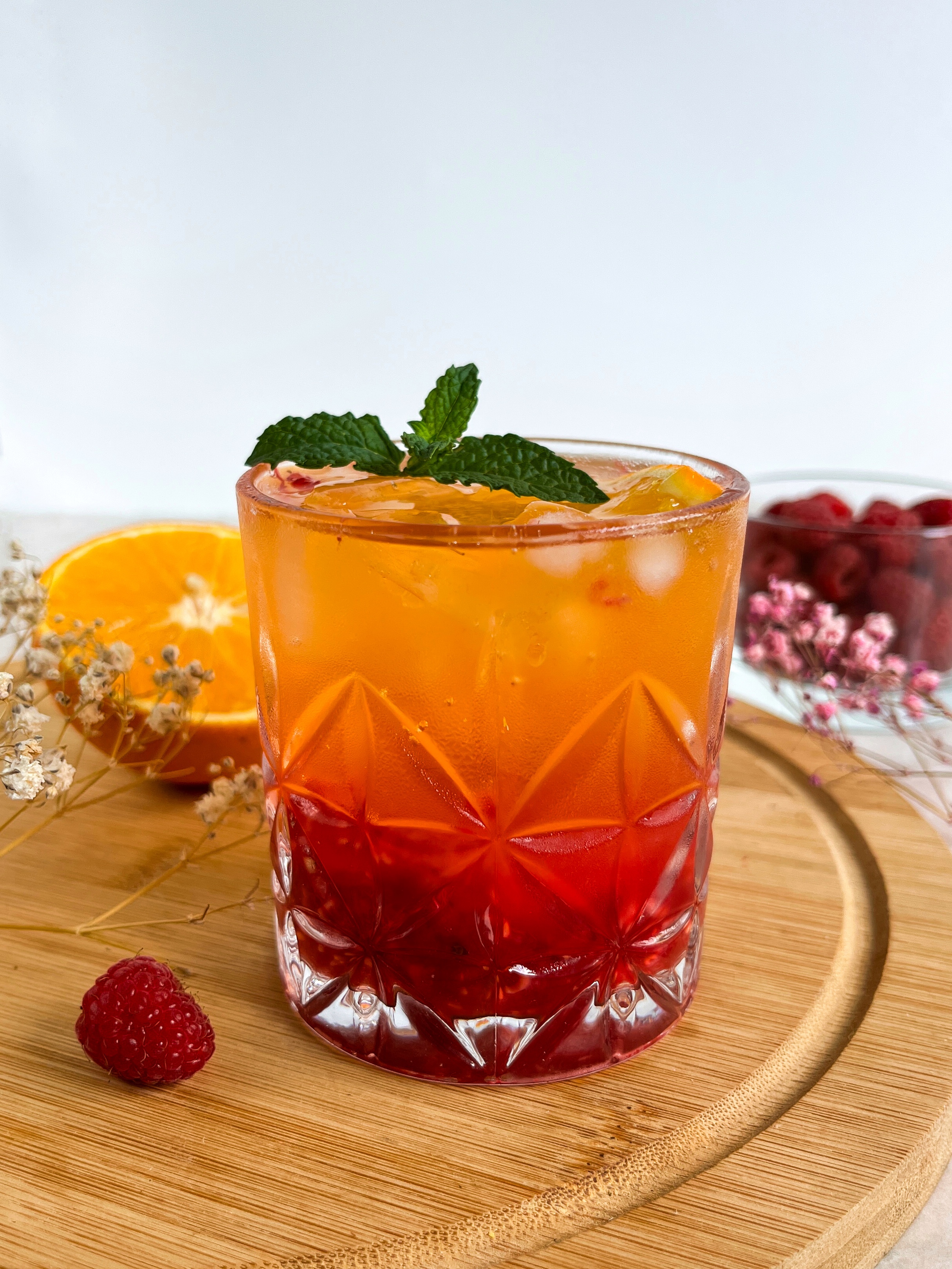 bezalkoholowy drink vodka sunrise - zdjęcie