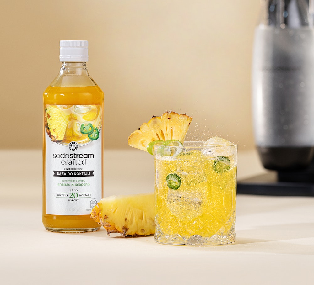 Bezalkoholowa Baza Crafted do drinków - Ananas & Jalapeño