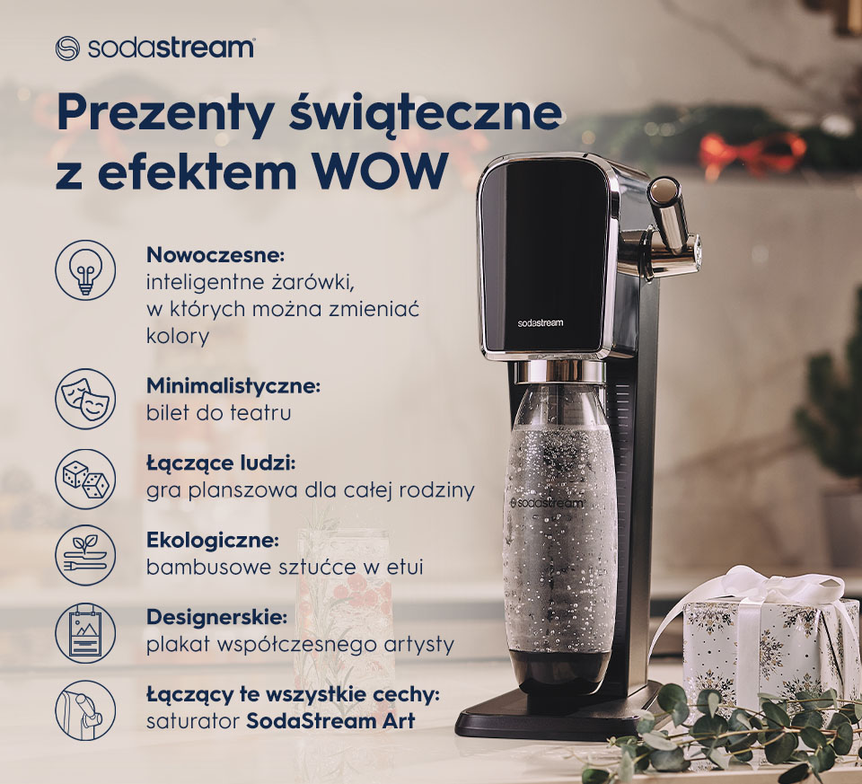 Prezenty świąteczne z efektem WOW - infografika