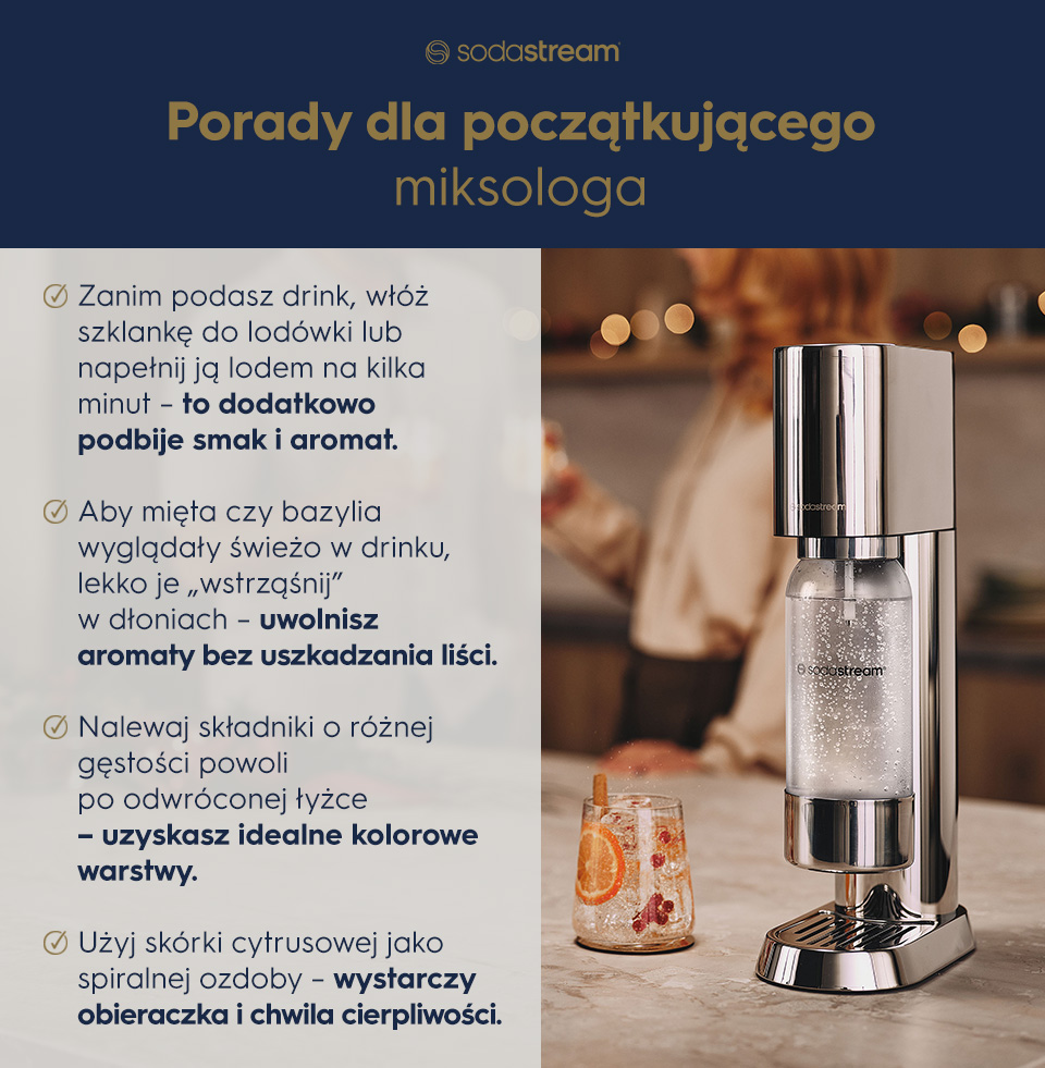 Porady dla początkującego miksologa. - infografika