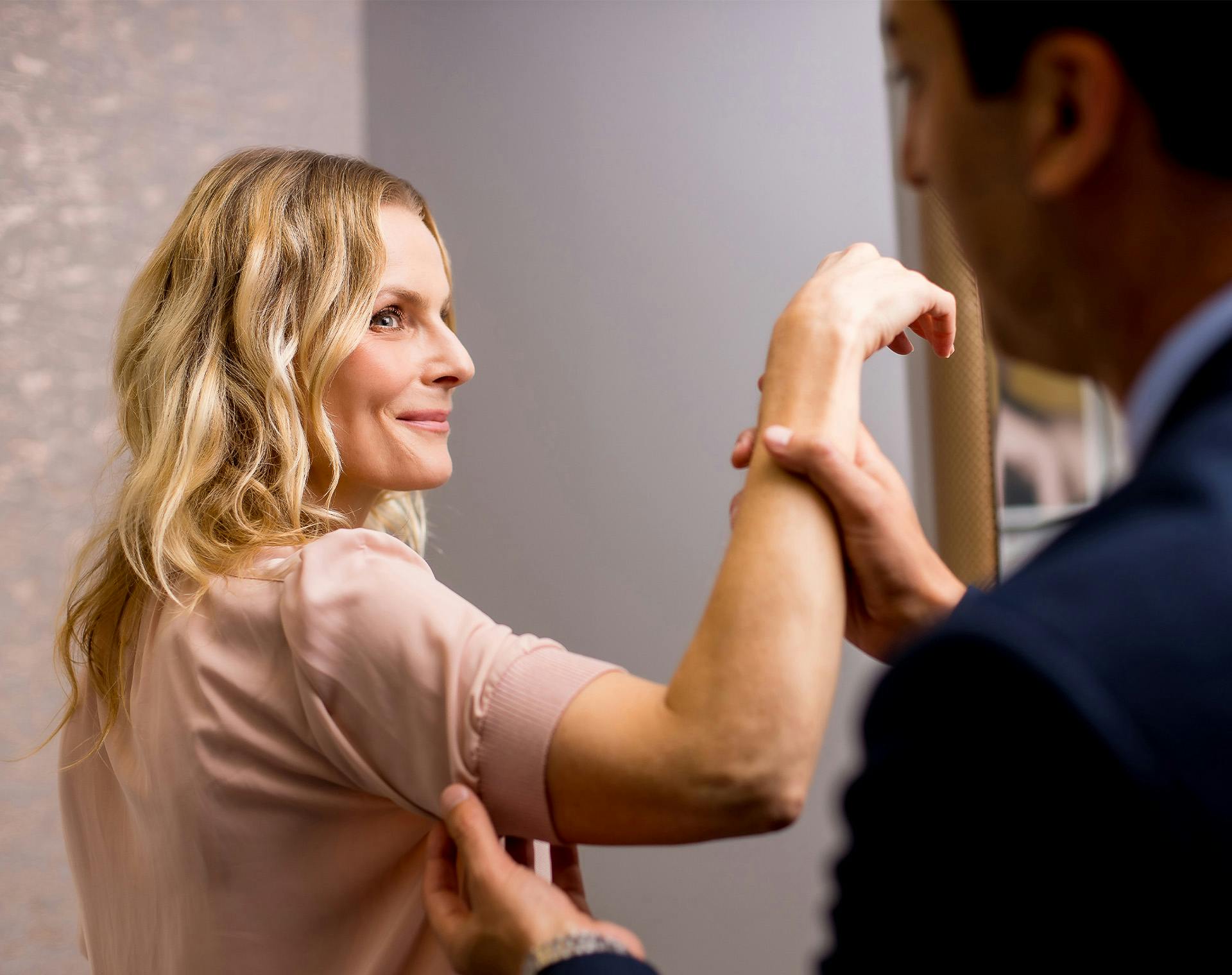 Doctor and patient during consultation