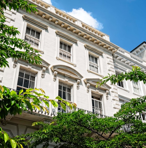 Regency style house in London's Notting Hill