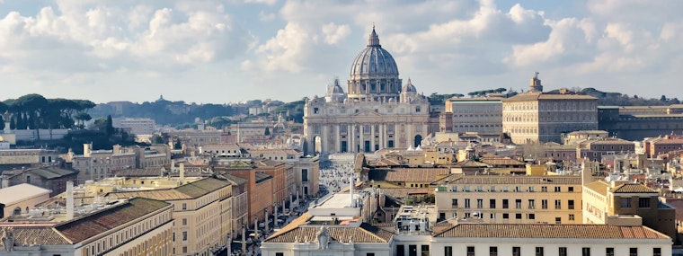 View of Vatican City from Saint Angelo Castle, Rome