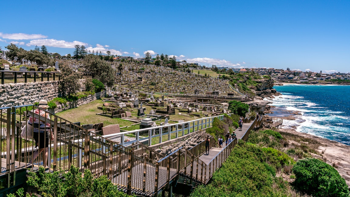 Cemeteries on the Bondi to Coogee coastal walk