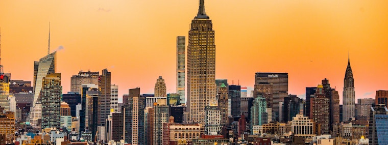 landscape photo of New York Empire State Building