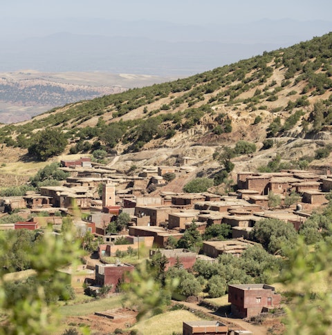 Morocco mountain views