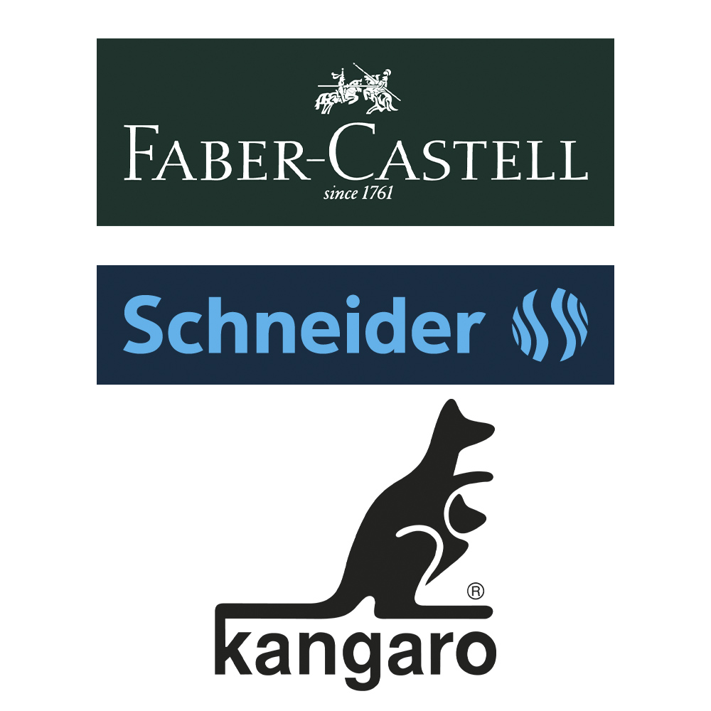 Faber-Castell – Schneider – Kangaro