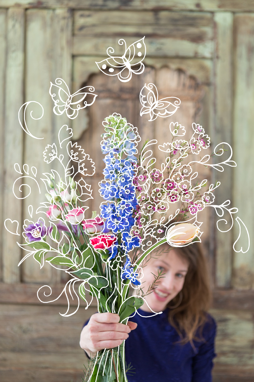 Masja van den Berg – Kleurboeken illustrator