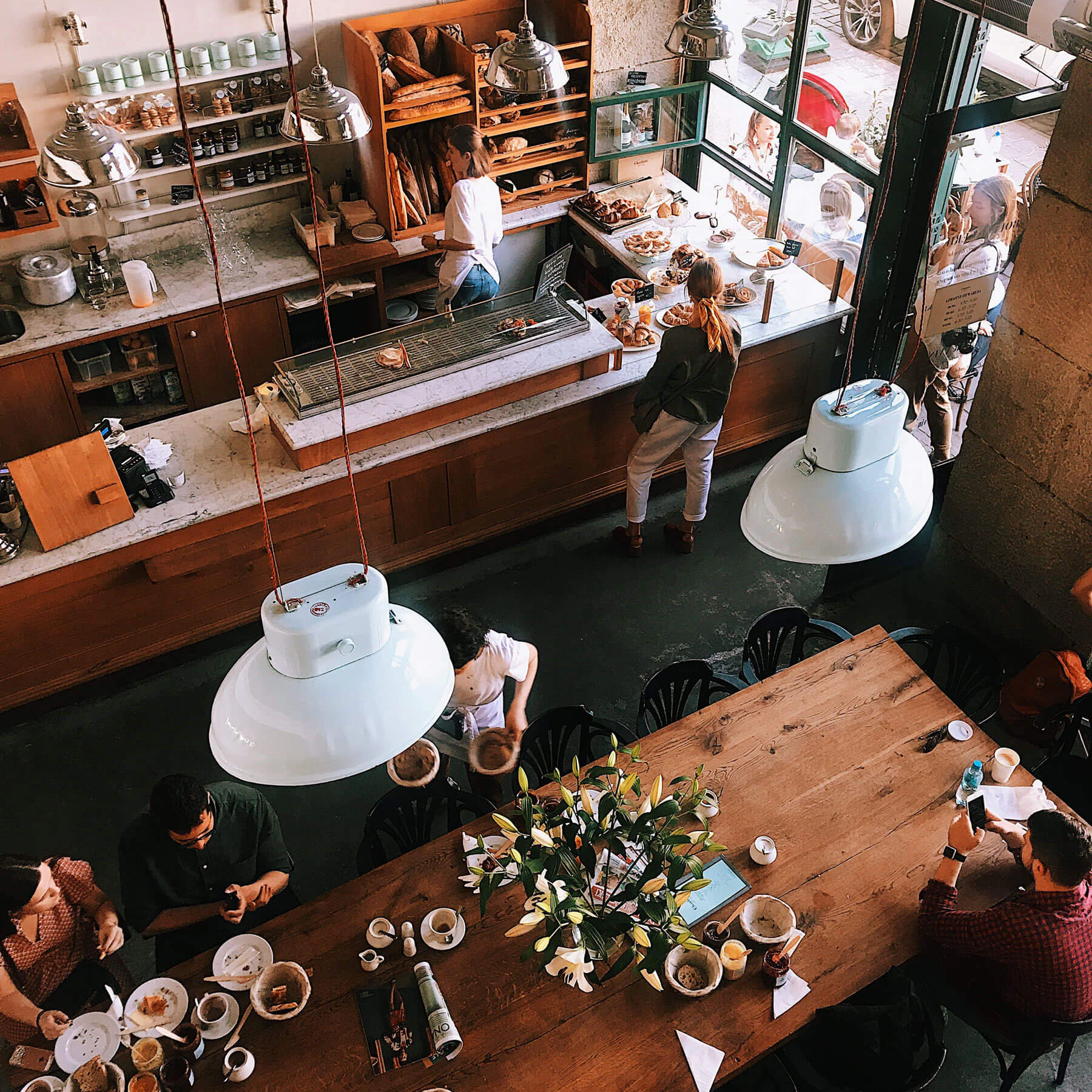 Café interior