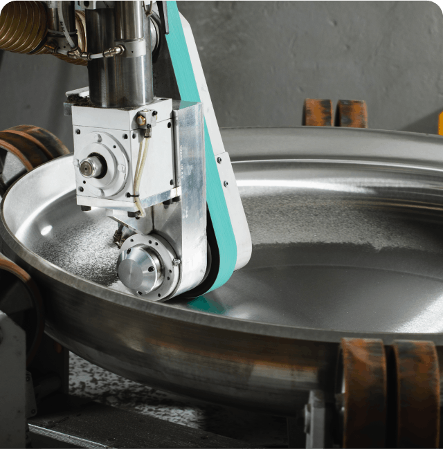 Brušenje podnice z trakom