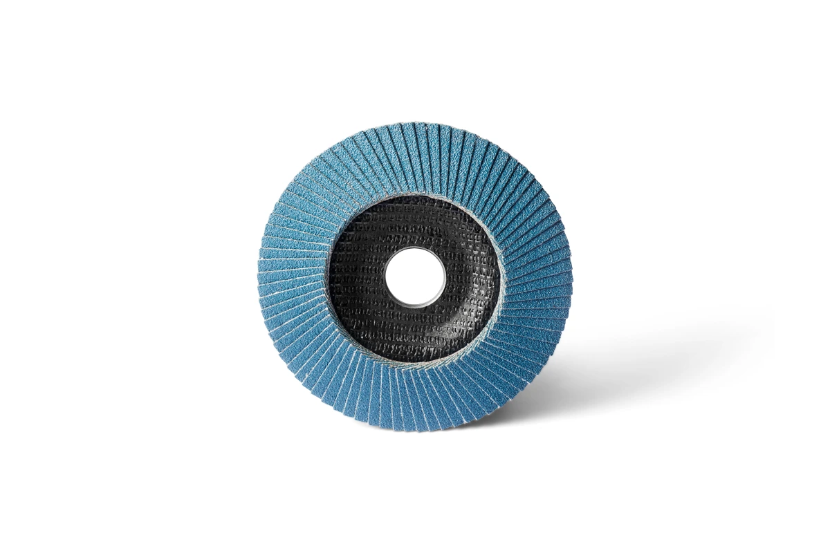 Lamelni disk z lamelami iz platna s cirkonovim nanosom zrnja