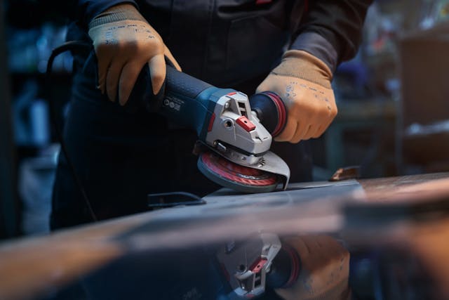 pre polishing with compact disc