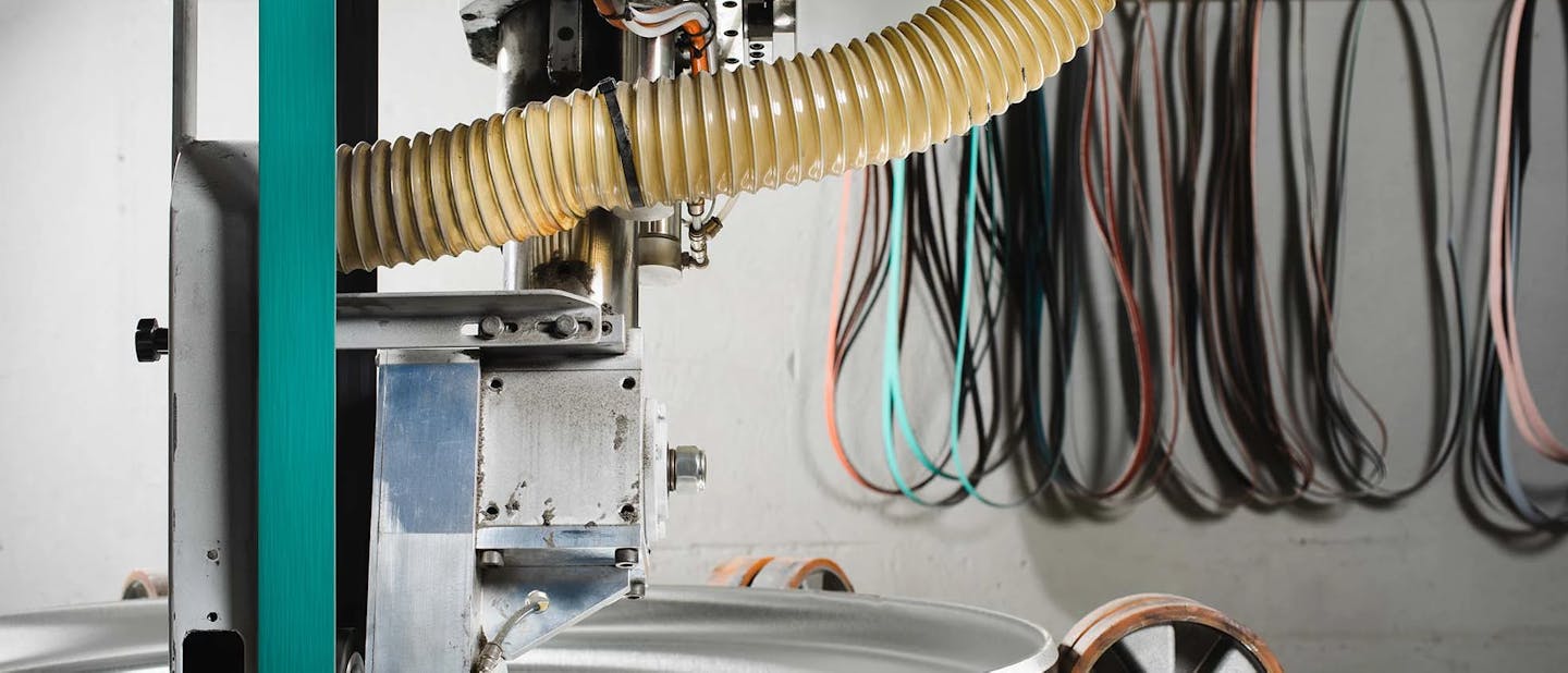 grinding stainless steel