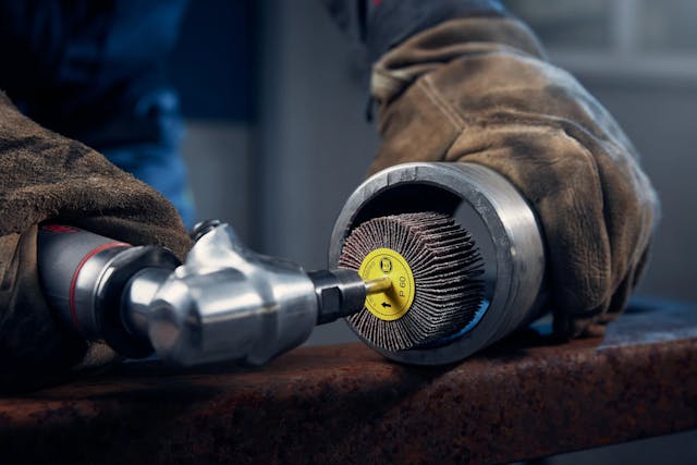 flap wheel grinding
