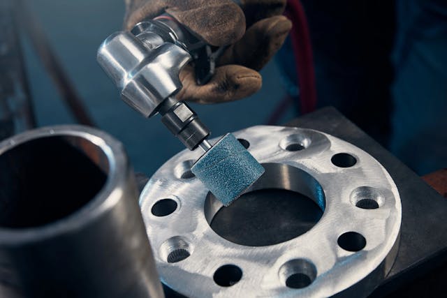 brušenje z brusnim prstanom