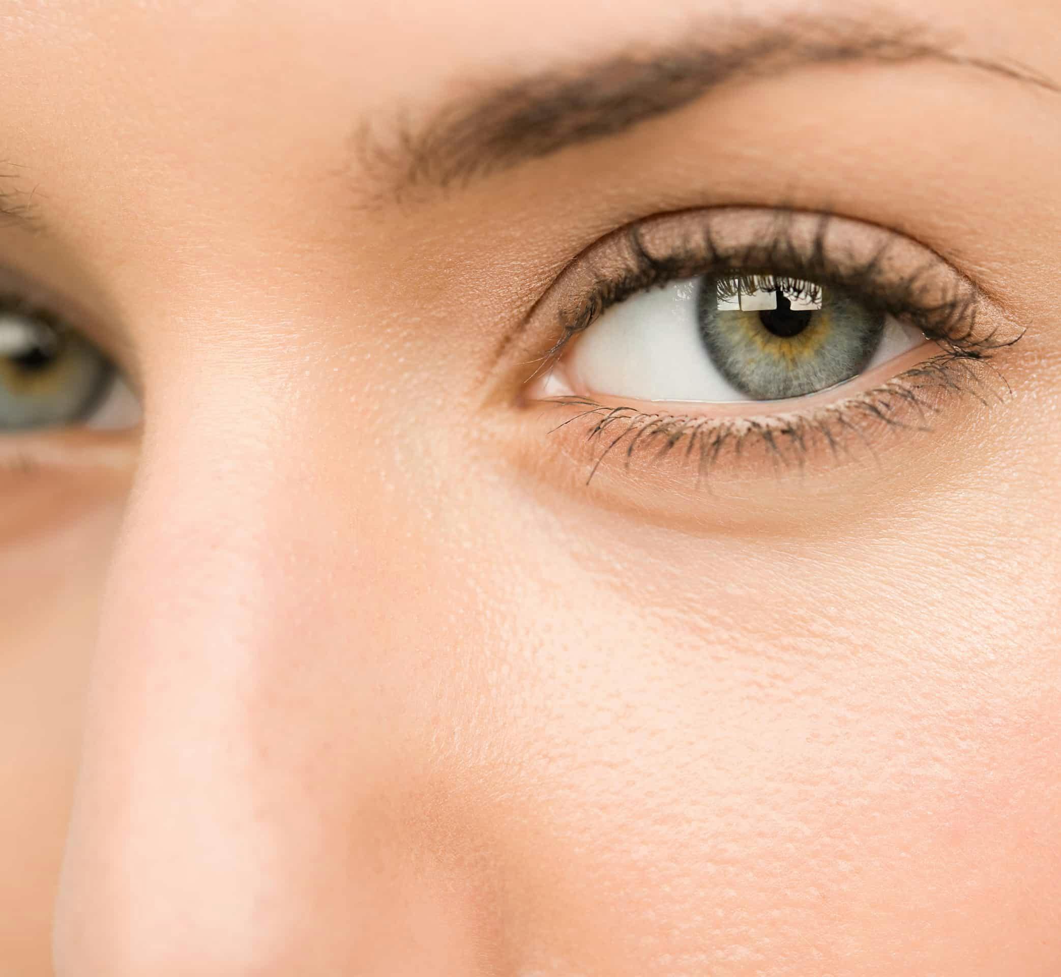 Close up of womans eye