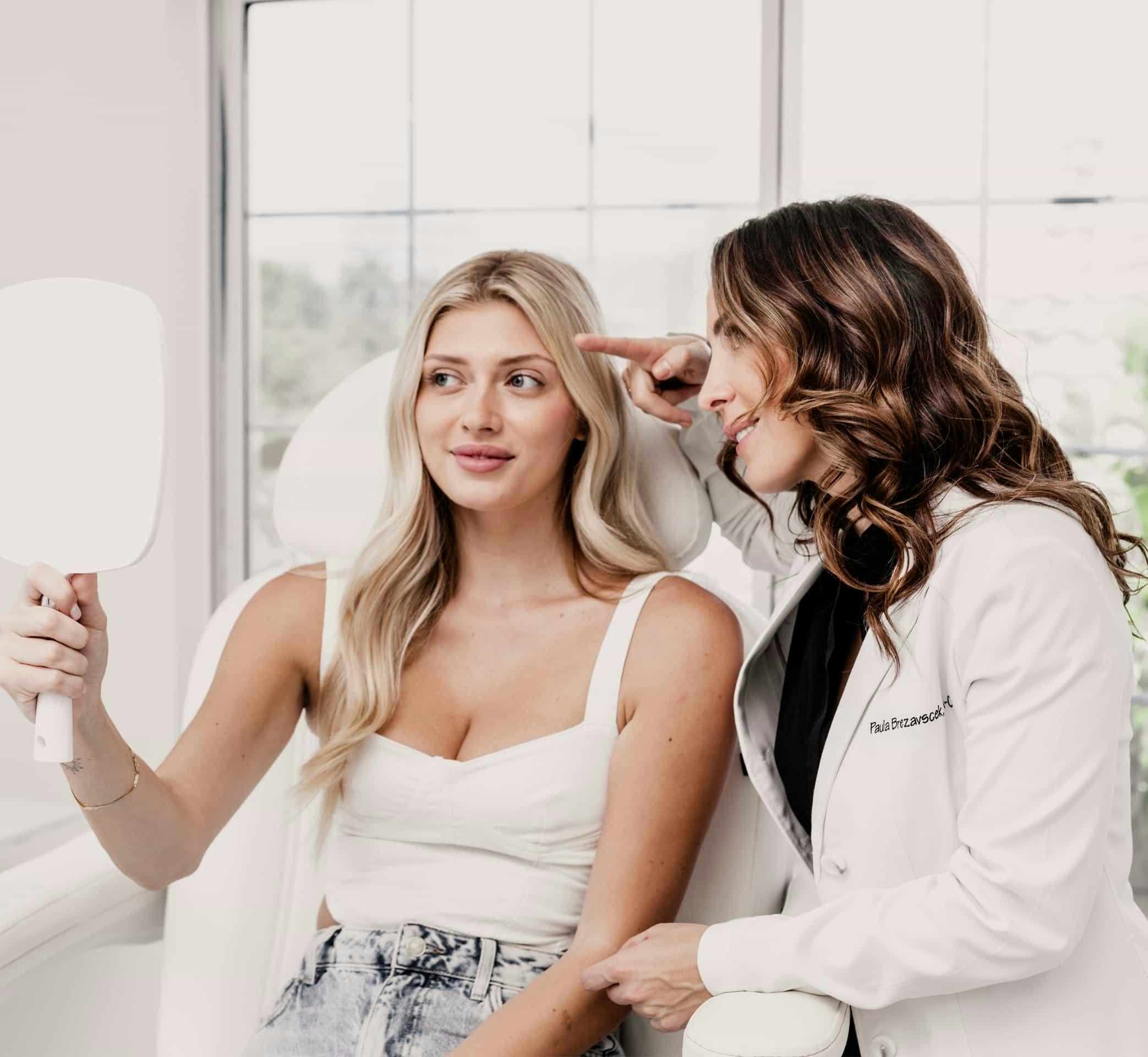 Doctor and patient during consultation