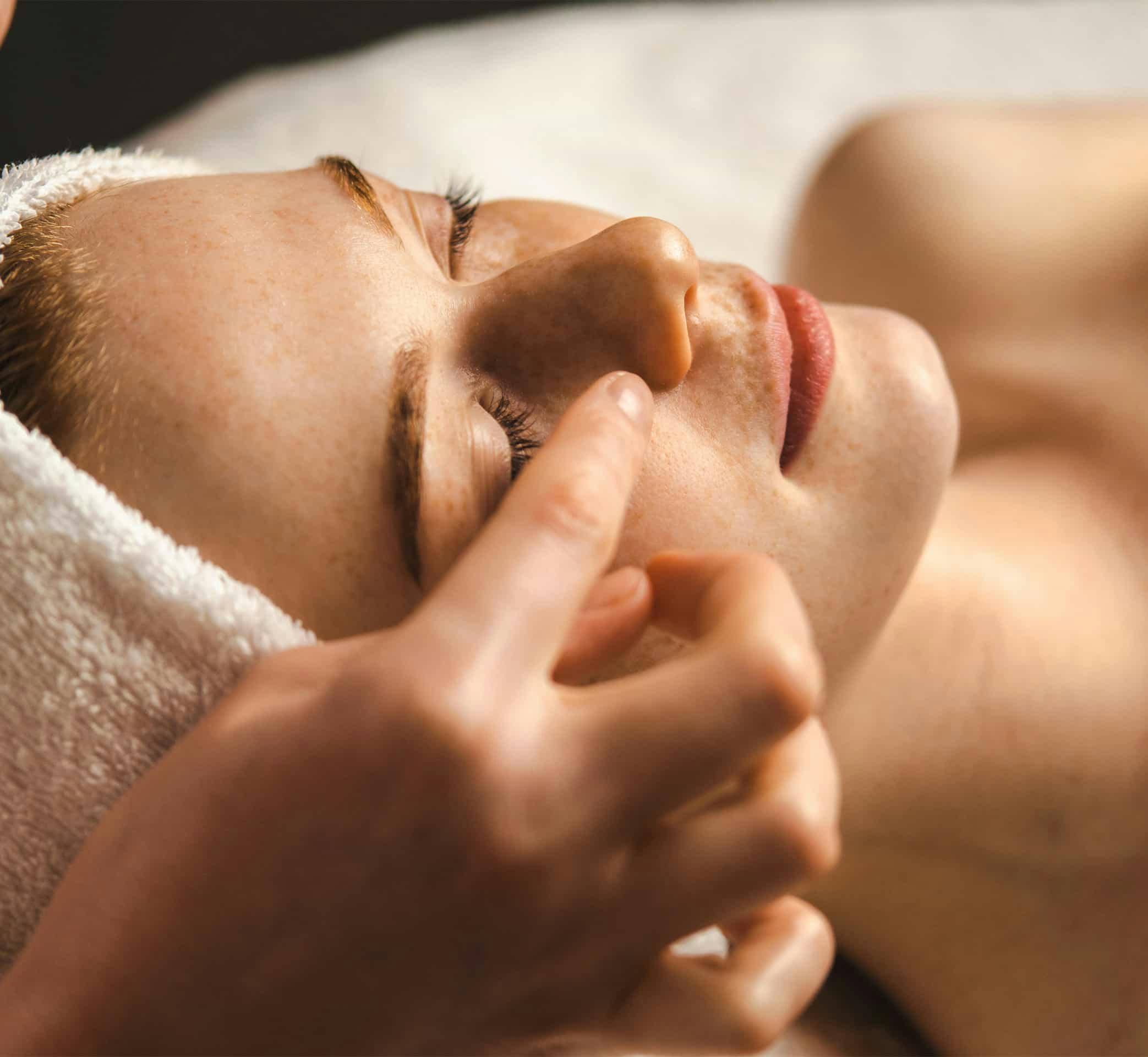 woman during treatment