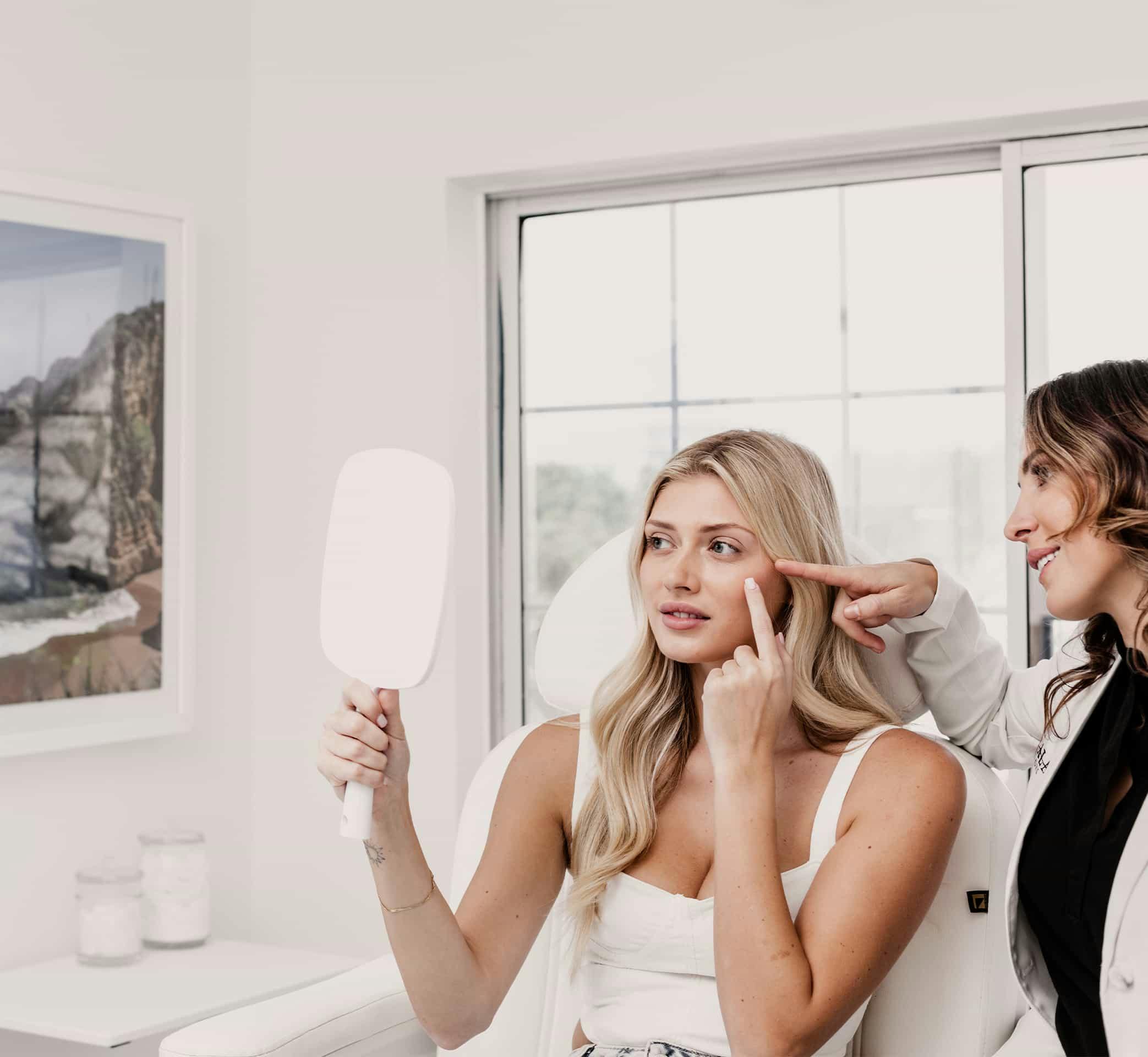 Doctor and patient during consultation