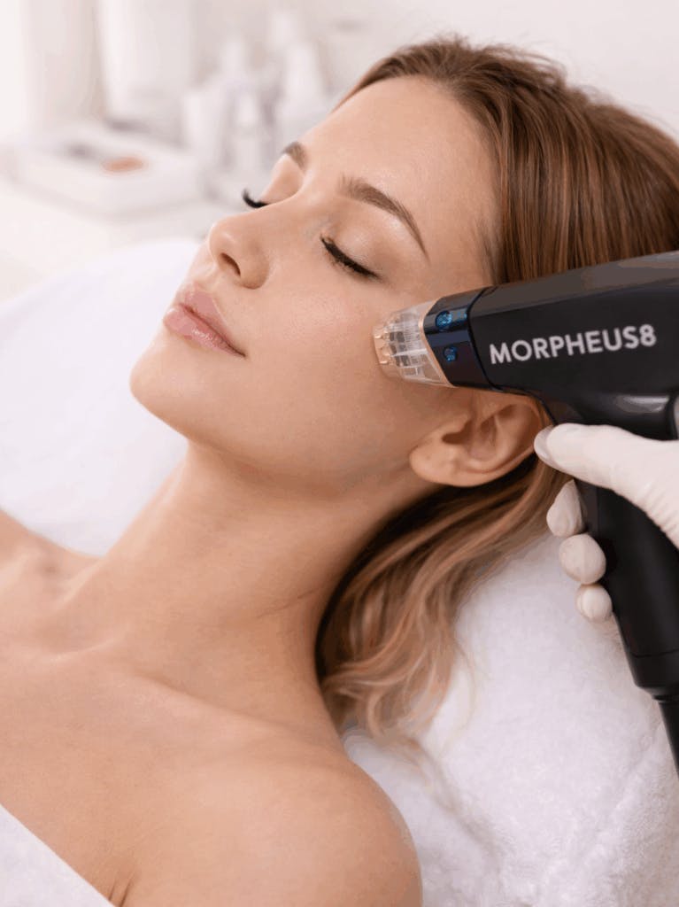woman getting morpheus8