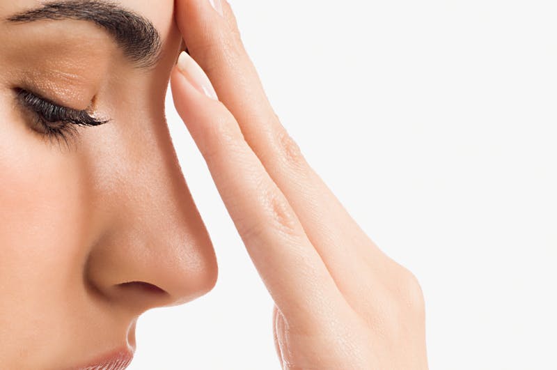 woman side profile of nose