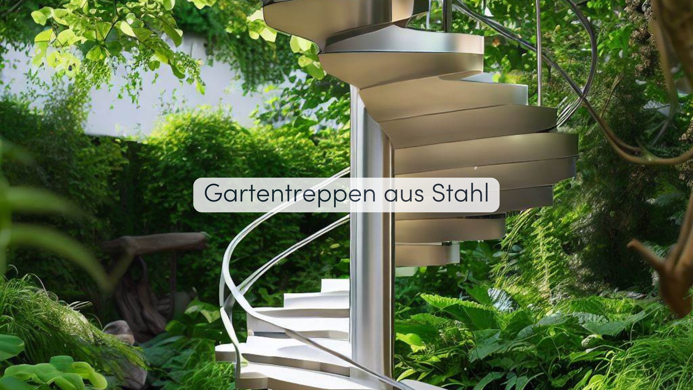 Gartentreppen aus Stahl