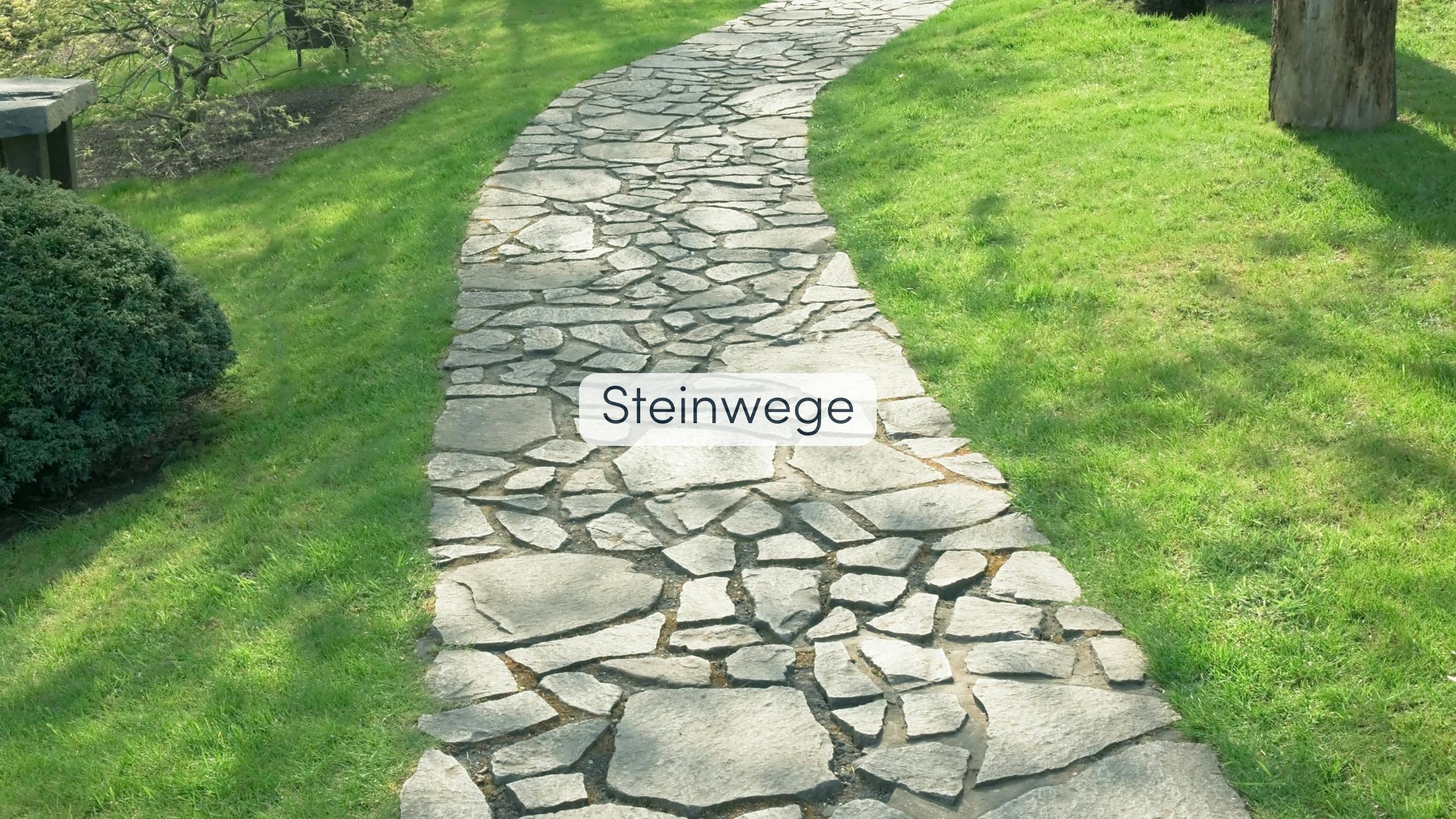 Gartenwege - Steinwege
