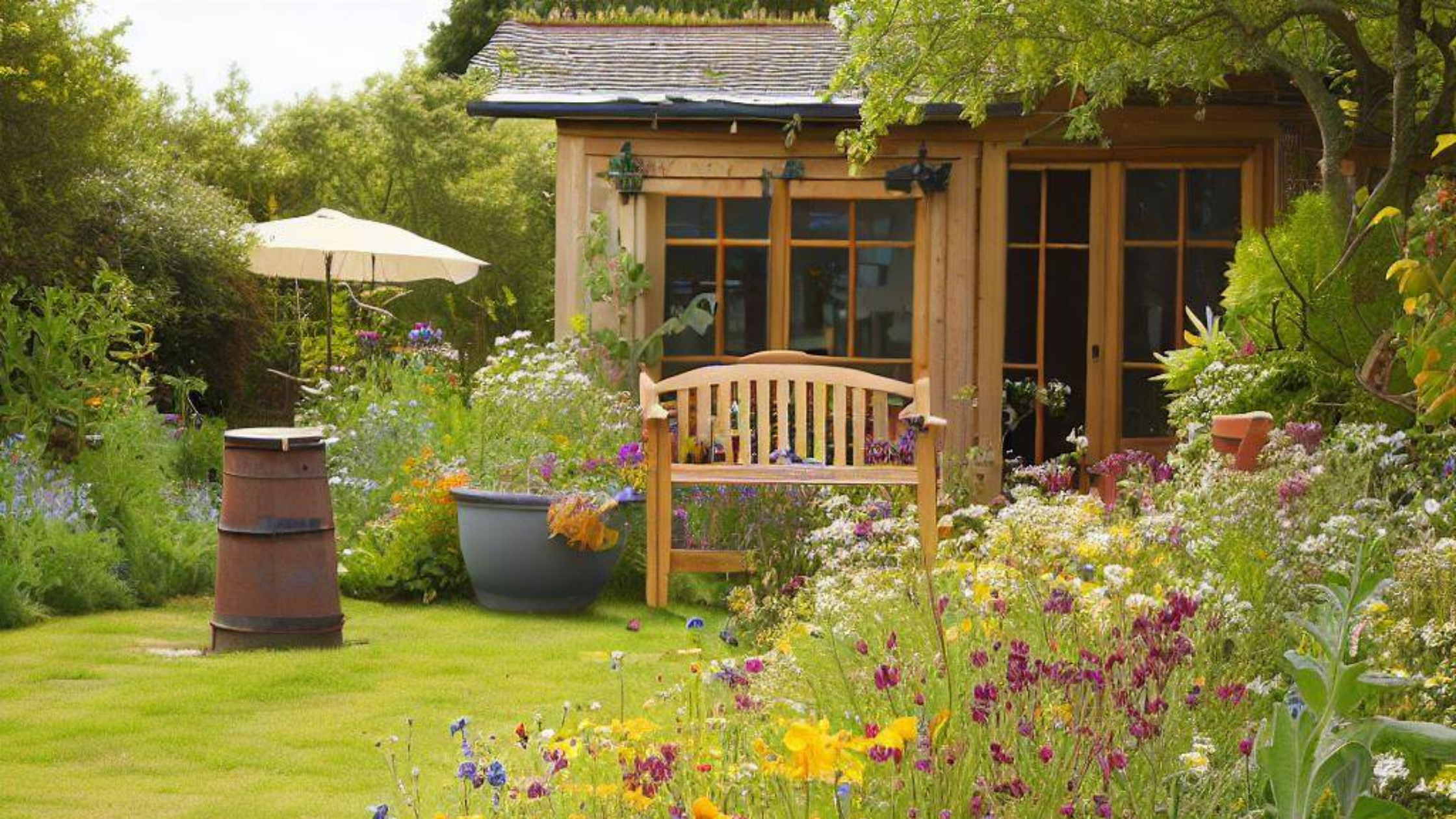Garten Bepflanzung Gestaltungstechniken