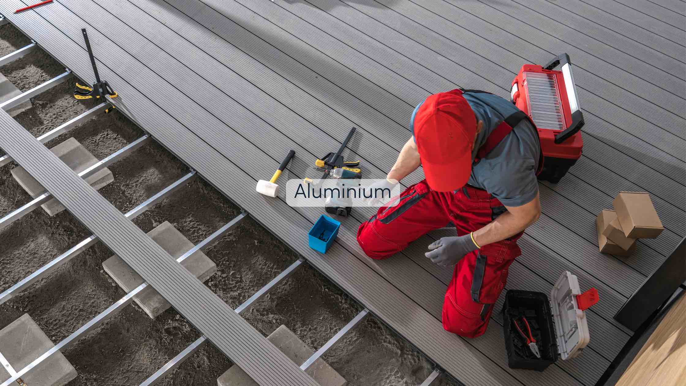 Terrasse Bodenbelag Aluminium