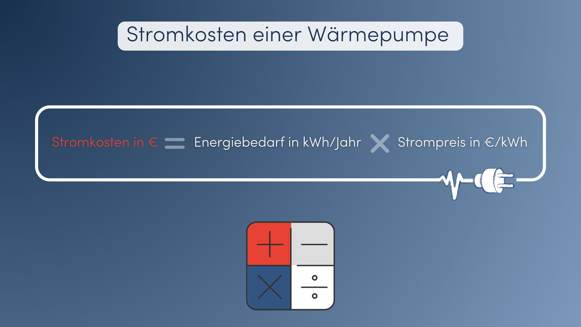 Stromkosten Wärmepumpe