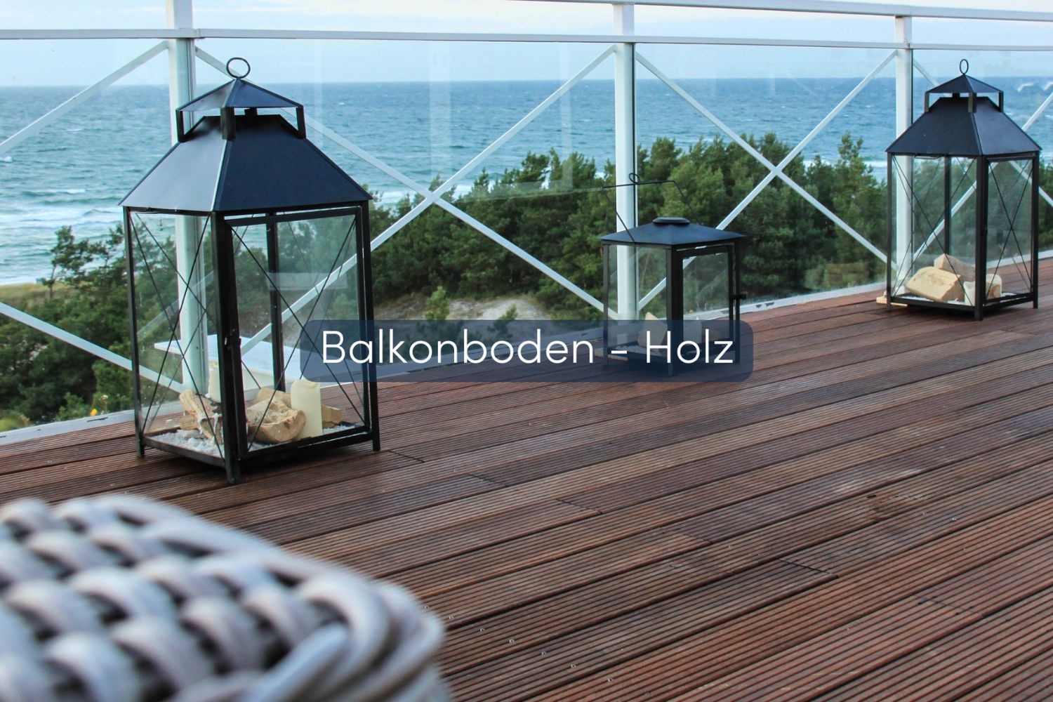Balkon Bodenbelag Holz